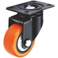 Archimax 75mm Double Bearing Wheel Castor without Brake ABWC 75 (WB)