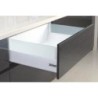 Archimax Soft closing silent motion box drawer slides with Frosted Glass Walls ATBG 550 - 22"
